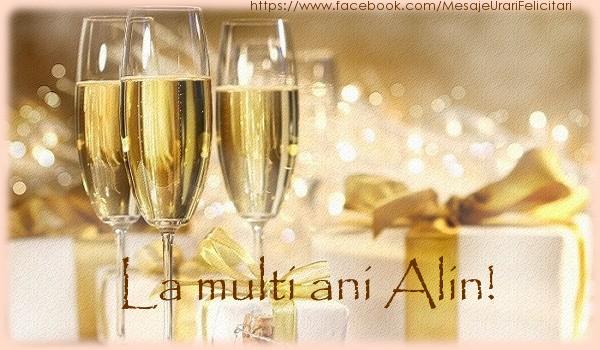 La multi ani Alin! - Felicitari de La Multi Ani cu sampanie