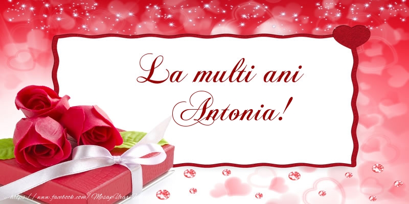La multi ani Antonia! - Felicitari de La Multi Ani
