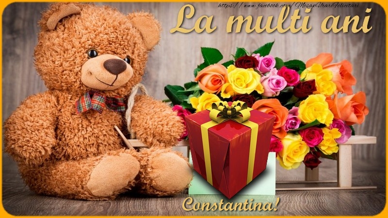 La multi ani, Constantina! - Felicitari de La Multi Ani