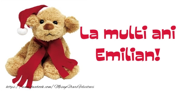 La multi ani Emilian! - Felicitari de La Multi Ani