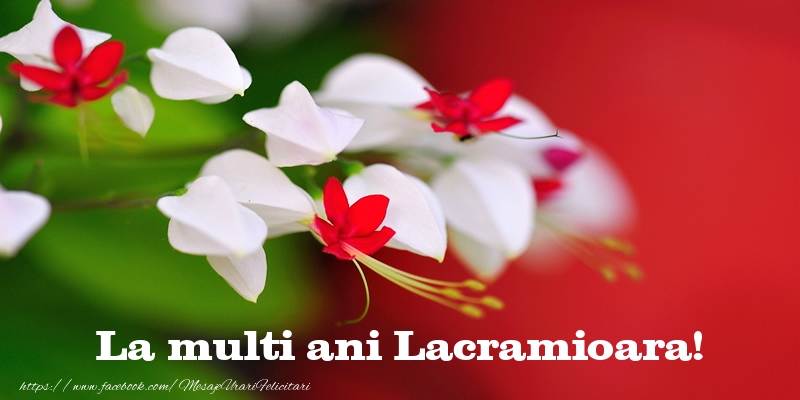  La multi ani Lacramioara! - Felicitari de La Multi Ani cu flori