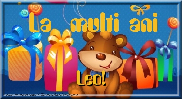 La multi ani Leo - Felicitari de La Multi Ani haioase