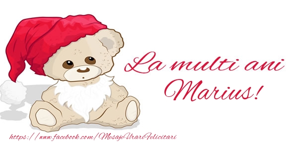 La multi ani Marius! - Felicitari de La Multi Ani