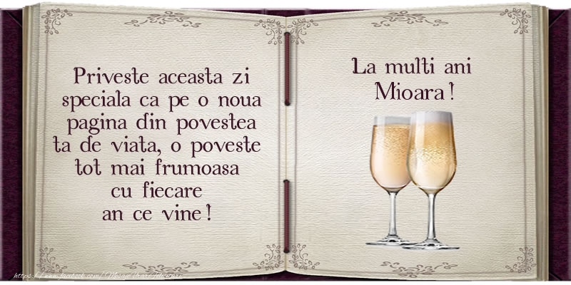  La multi ani Mioara! - Felicitari de La Multi Ani cu sampanie